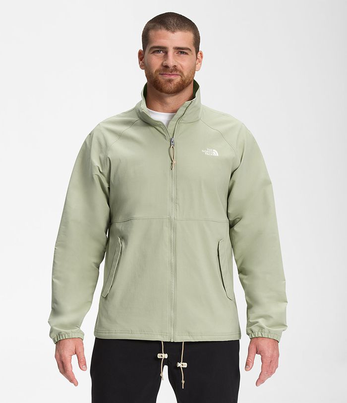 Chaqueta Softshell The North Face Hombre Verde Class V Full Zip 67305IDTK